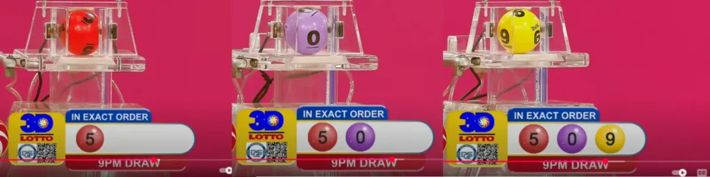 Image of 9 PM Swertres Result History May 10, 2025
