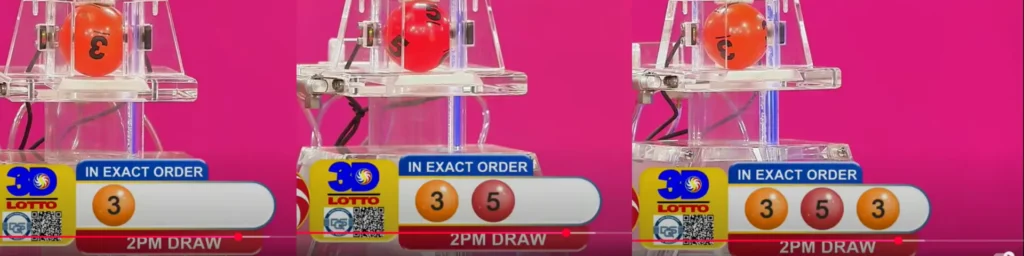 Image Of 2 PM Swertres Result History May 8, 2025
