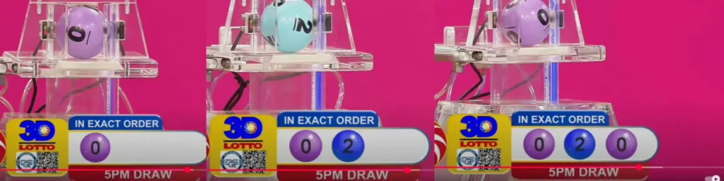 Image Of 5 PM Swertres Result History May 8, 2025