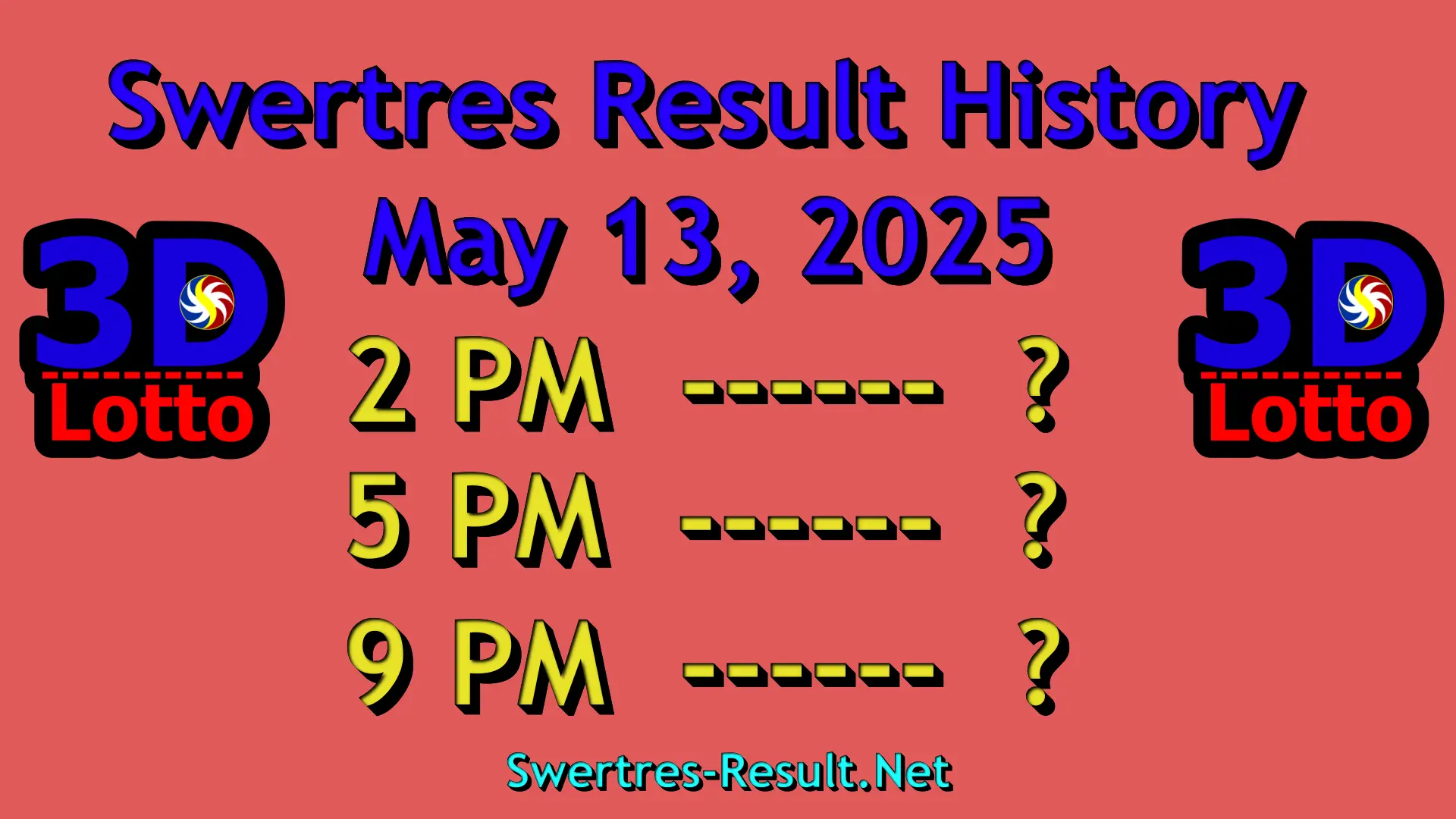 Swertres Result History May 13, 2025